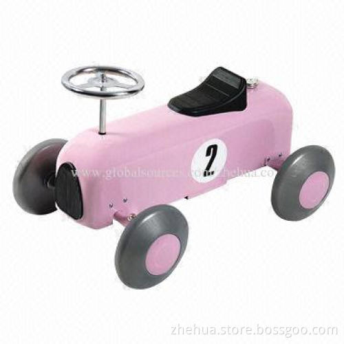 Hot-selling Kids' Metal Ride-on/Glide Car, Sized 62.8*38*38cm